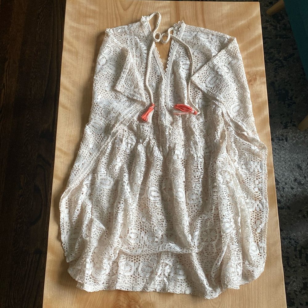 Lace Bathing Suit Coverup